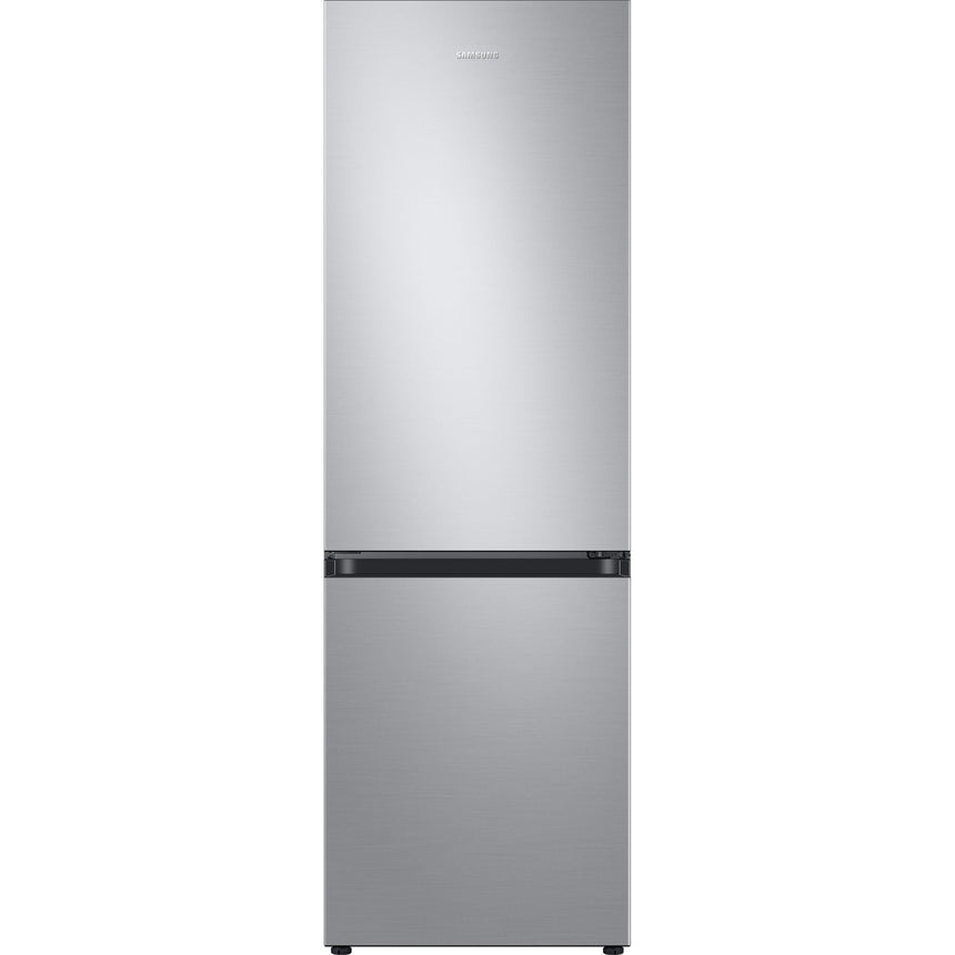 Combina frigorifica Samsung RB34T600CSA/EF, 340 l, No Frost, Compresor Digital Inverter, All around coooling, Clasa C, H 185 cm, Argintiu