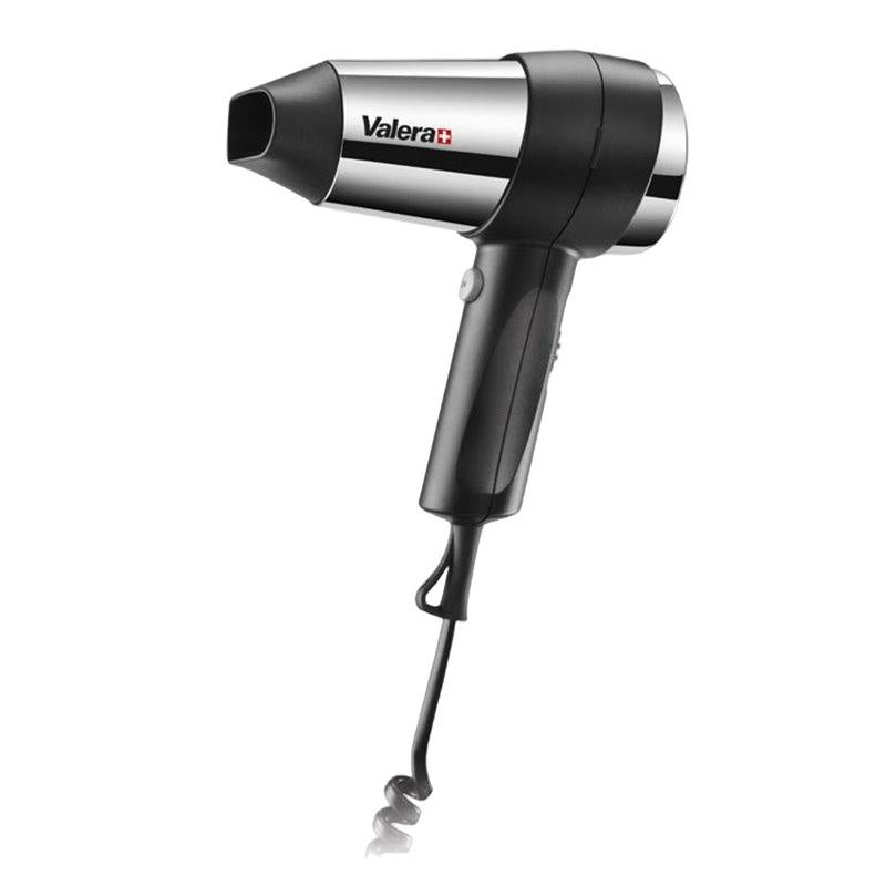Uscator de par Valera, Action, 1800W, Push, 2 trepte de viteza, 2 niveluri de temperatura, Black/Chrome