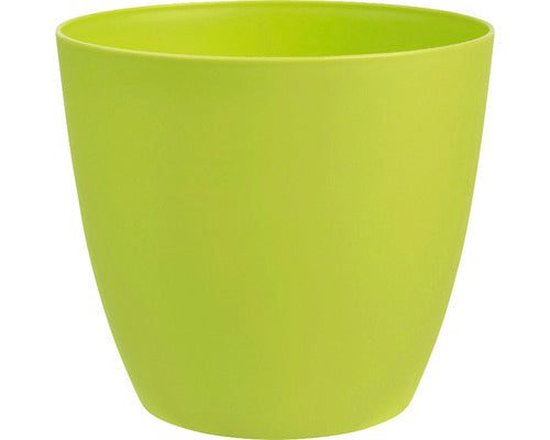 Masca Ghiveci Ella Plastic Ø 25 Cm H 22, 2 Cm Verde Mat