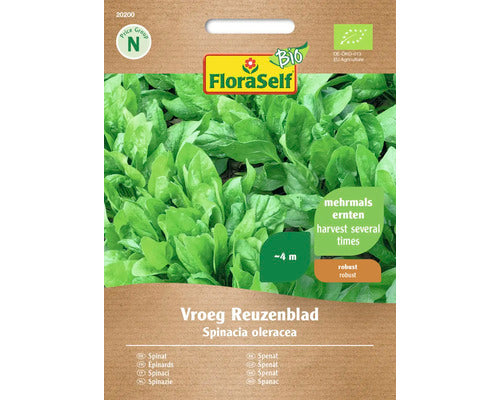 Seminte Legume Floraself Bio Spanac 150 gr