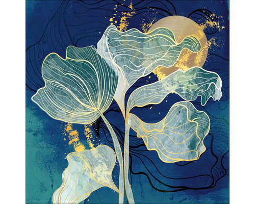 Tablou Sticla In The Moonlight Ii 20x20 Cm