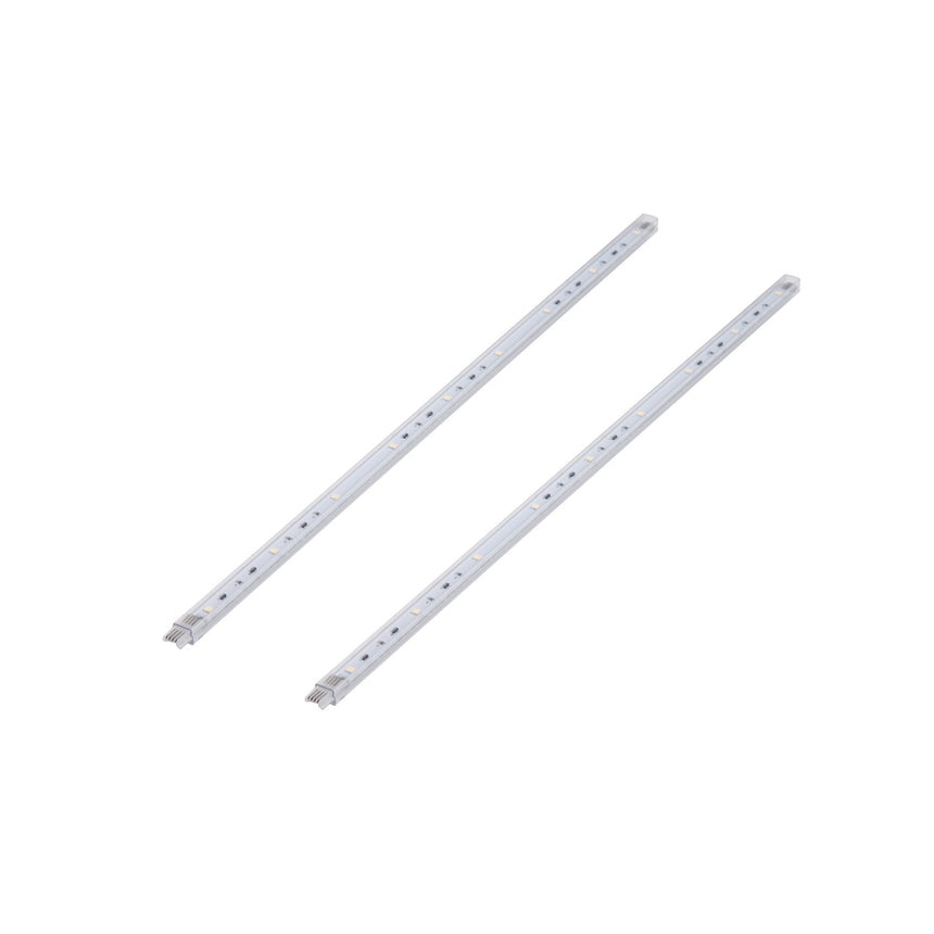 Baghete LED QL 40cm 1,5W 120 lumeni, 2 buc, transformator si accesorii