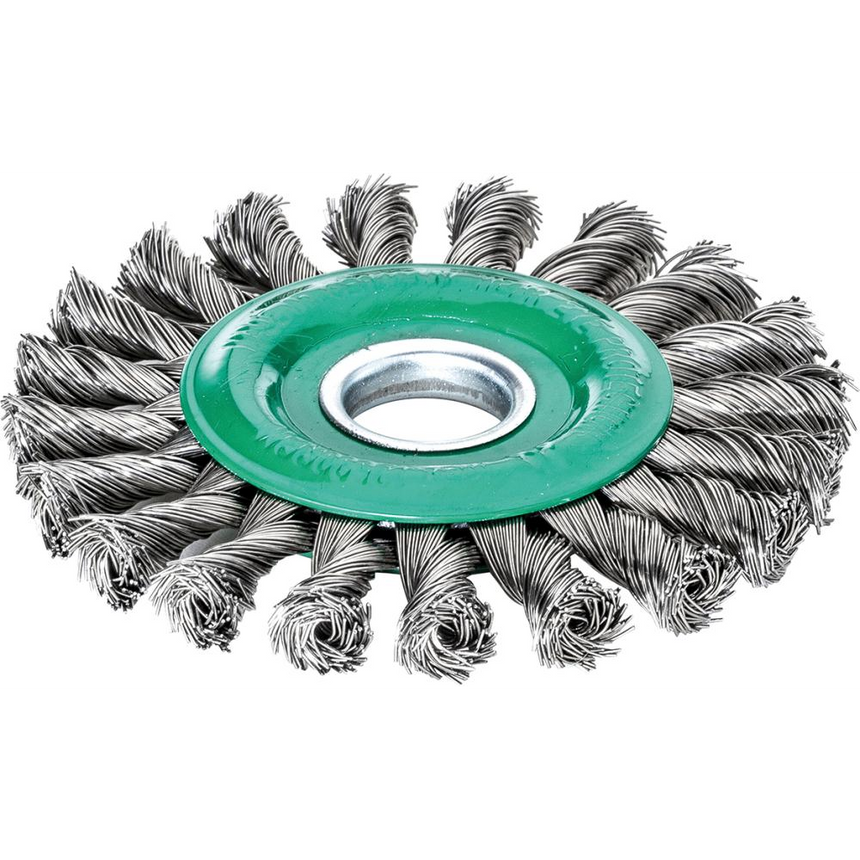 Perie disc din otel inoxidabil 115x12mm