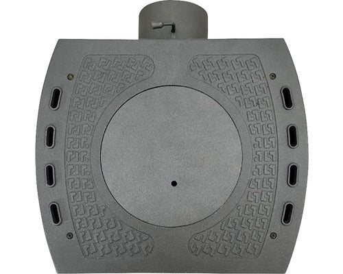 Semineu Pe Lemne, Carbune Blist Ekonomic Lux N Bej 5-7 Kw 90x46x40 Cm