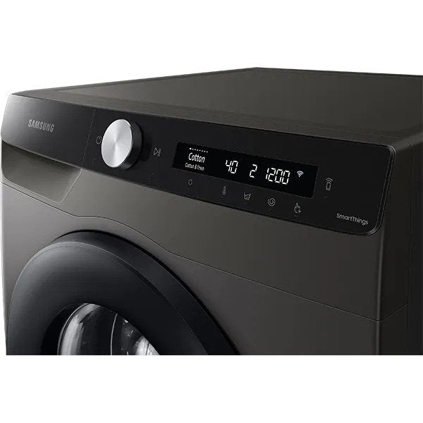 Masina de spalat rufe Samsung WW90T554DAX/S7, 9 kg, 1400 RPM, Clasa A, Add Wash, AI Control, Steam, Eco Bubble, Drum Clean, Motor Digital Inverter, Wifi, Smart Control, Inox