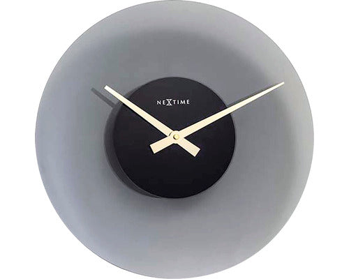 Ceas Perete Nextime Float Gri Mat Ø 40 Cm