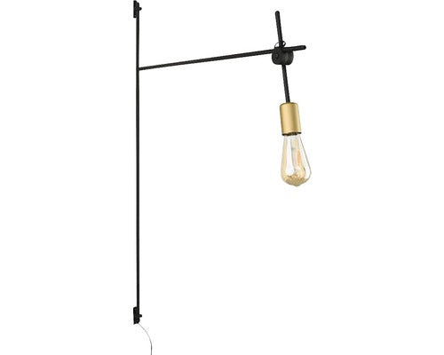 Aplica Axis E27 Max. 1x60w, Negru/Bronz