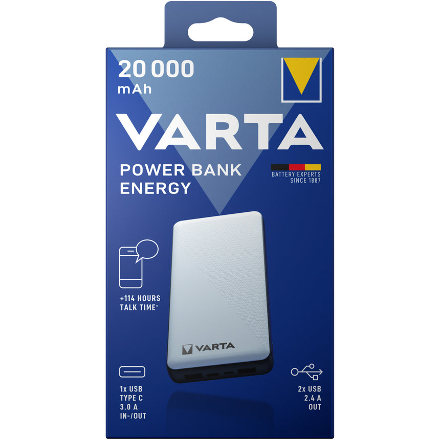 Acumulator extern Varta 57978 ENERGY 20000 mAh