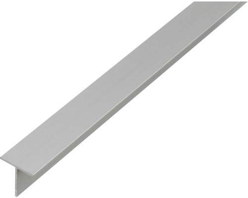 Profil Aluminiu Tip T Alberts 15x15x1, 5 Mm, Lungime 1m, Eloxat