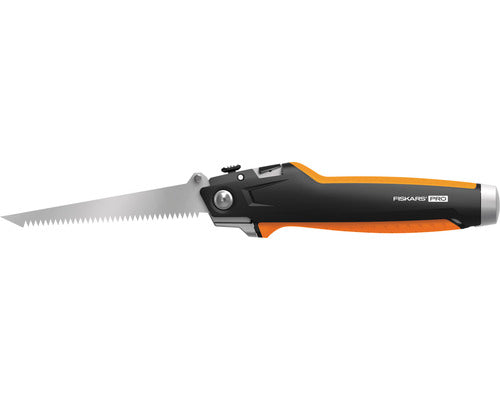 Cutit rigips, FISKARS, CarbonMax, Negru/Portocaliu