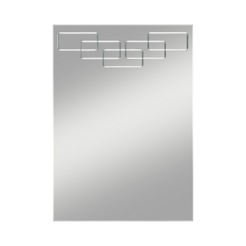 Oglinda baie cu striatii Oblong 50x70 cm
