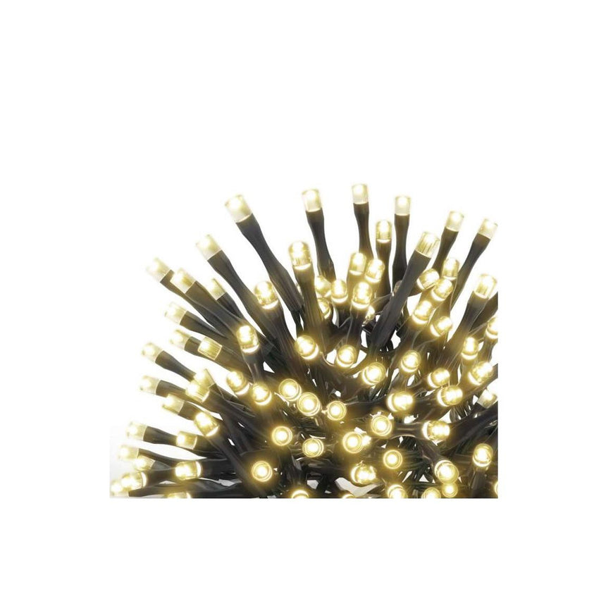 Instalatie LED de Craciun de exterior, Emos, 100xLED, 15 m, IP44, Alb cald
