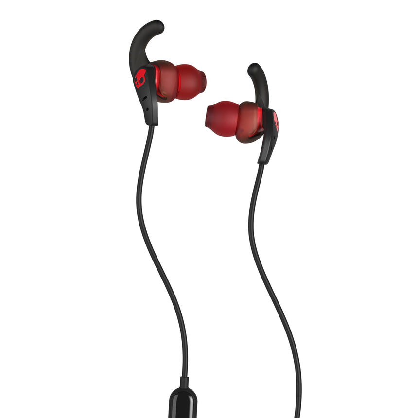 Casti Audio In Ear, Skullcandy, Set, Cu fir, Black Speckle Red