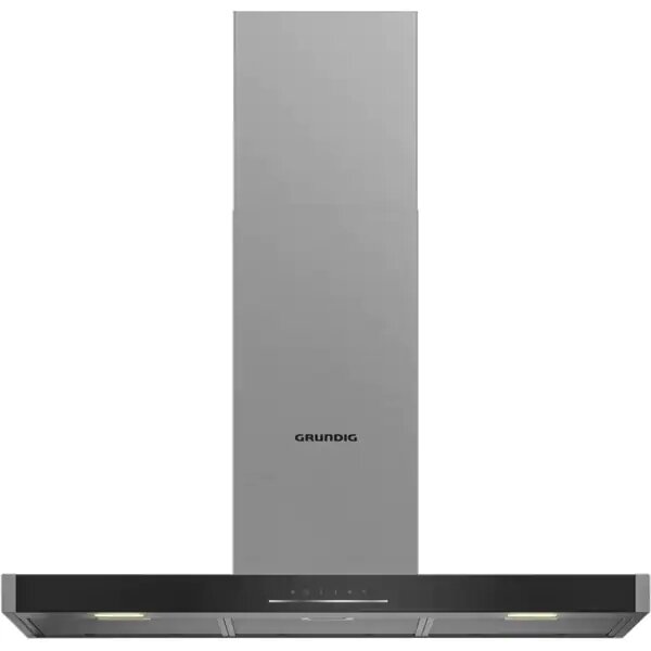 Hota Decorativa GRUNDIG GDKP5464BBSC, 1 motor, 700 m3/h, L 90 cm, Negru-Inox