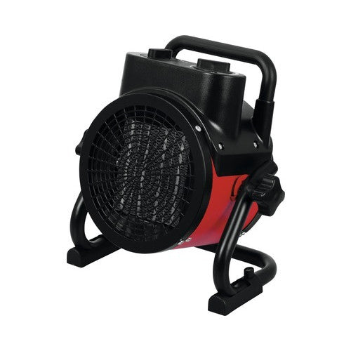 Aeroterma ceramica industriala Eurom EK2K, 2000 W, 2 trepte, termostat, functie ventilatie