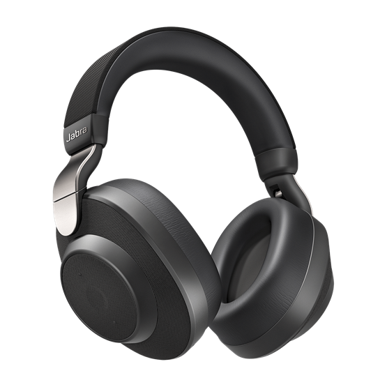 Casti audio Over the ear Jabra Elite 85h, Smart Sound, Wireless, Bluetooth, ANC, Titan Black