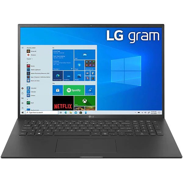 Laptop LG Gram 17Z90P, Intel Core i5-1135G7 pana la 4.2GHz, 17" WQXGA, 16GB, SSD 512GB, Intel Iris Xe Graphics, Windows 10 Home, Negru
