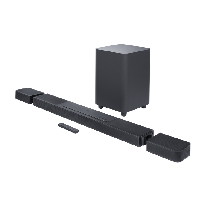 Soundbar JBL BAR 1300, 11.1.4, Sateliti detasabili, 1170W, Dolby Atmos, Wi-Fi, Airplay, HDMI eArc, Negru