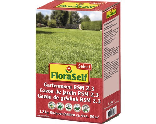 Seminte De Gazon Floraself Rsm 2.3, 1, 2 Kg