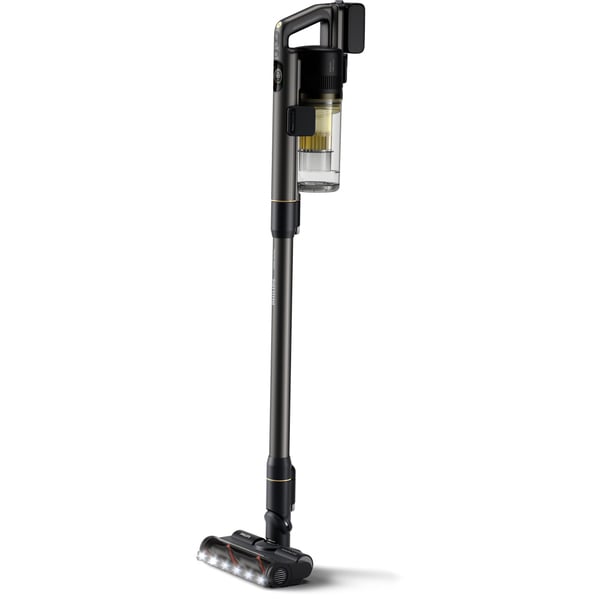 Aspirator Vertical PHILIPS Aqua Seria 7000 XC7057/01, 0.6l, 25.2 V, Autonomie max 80 min, PowerCyclone 12, Negru-Auriu