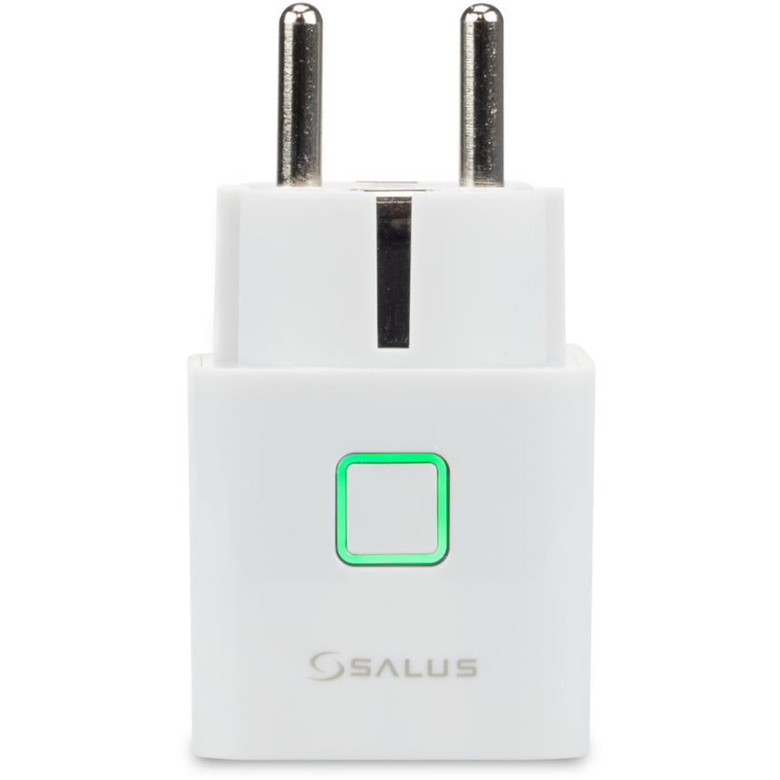 Priza inteligenta Salus SPE600, monitorizare consum de energie, protectie supra-tensiune