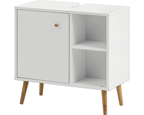 Baza Lavoar Jonte 650, 1 Usa, PAL, 65,3 cm, Alb