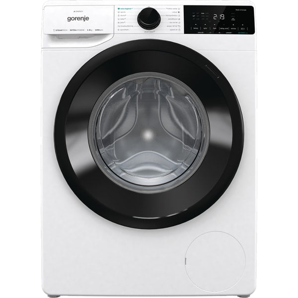 Masina de Spalat Rufe Frontala Slim GORENJE WNHEI74SAS, SteamTech, 7 kg, 1400rpm, Clasa A, Alb