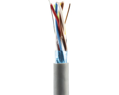 Cablu Telefon Jy(St)y 3x2x0, 8 Mm² Gri, Inel 10m