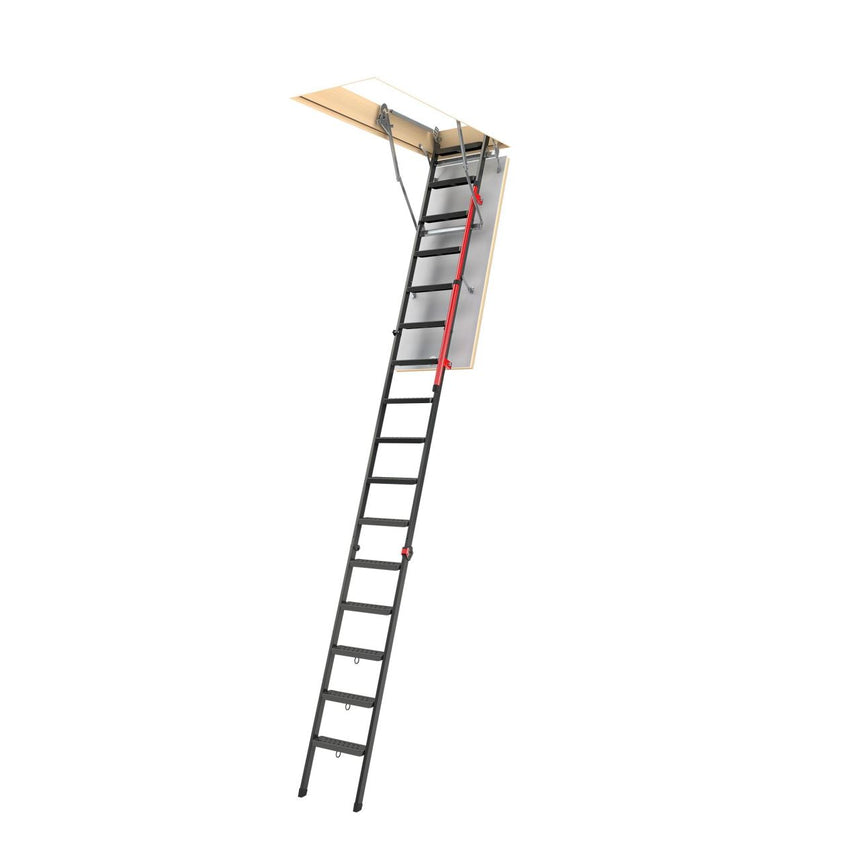 Scara modulara metalica pentru acces pod/mansarda Fakro LMP, 60x144x366 cm