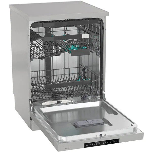 Masina de spalat vase GORENJE GS671C60X, 16 seturi, 5 programe, 60 cm, Clasa A+++, Argintiu