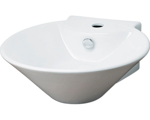 Lavoar pe Blat Form&Style Alina, 43 cm, Alb