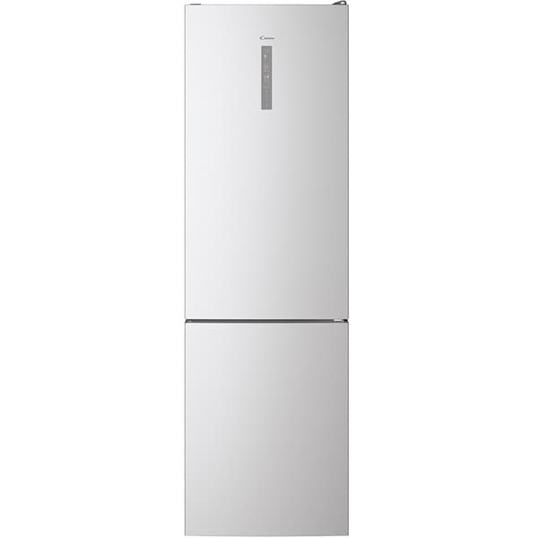 Combina Frigorifica CANDY CCE7T620DS, No Frost, 377 l, H 200 cm, Clasa D, Wi-Fi, Argintiu