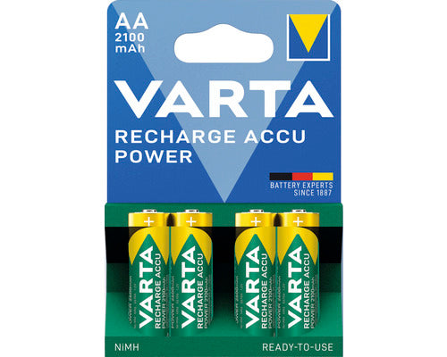 Acumulatori Ni-mh Varta Aa 1, 2v 2100mah, 4 Bucati