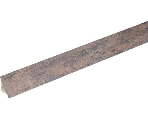 Plinta Antistrop PVC pentru Protectie Blat Bucatarie 3000x23x23 mm Black Marmor