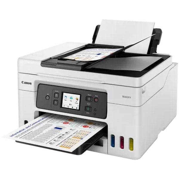 Multifunctional Inkjet color CANON Maxify GX4040 CISS, A4, USB, Wi-Fi, Retea, Fax, Alb