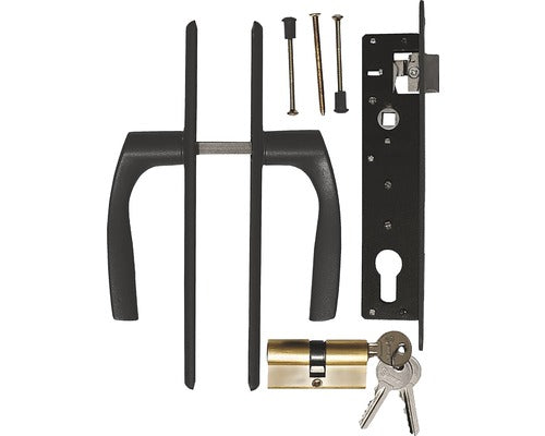 Set Accesorii Poarta Pietonala Polbram Ral 9005