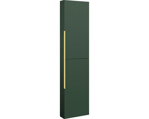 Dulap Baie Inalt Suspendat, 2 Usi, Pal, 41,6x170 Cm, Verde