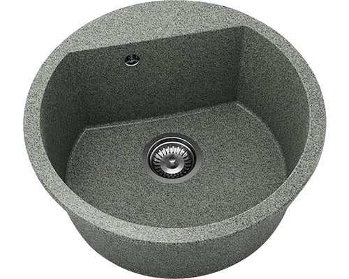 Chiuveta Bucatarie Rotunda Fat Avangard 223 Ø51 Cm, Granixit Rosetta Stone