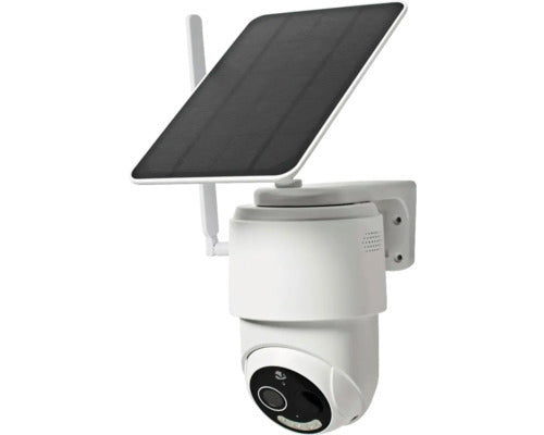 Camera De Supraveghere Nedis Smartlife Full Hd 1080p, Dual Audio, Pentru Exterior Ip65, Conexiune Wifi, Include Panou Solar