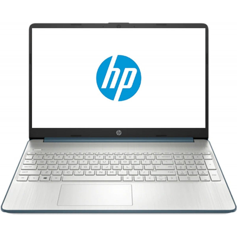 Laptop HP 15.6'' 15s-fq3032nq, HD, Procesor Intel® Celeron® N4500 (4M Cache, up to 2.80 GHz), 8GB DDR4, 256GB SSD, GMA UHD, Win 11 Home, Spruce Blue