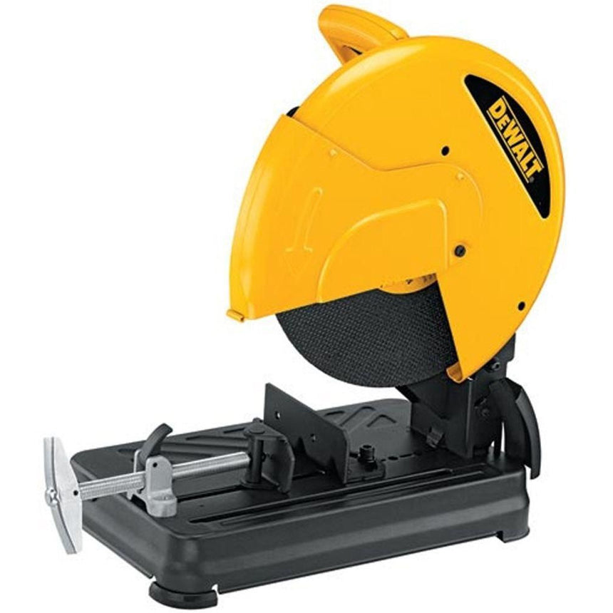 Masina de debitat metal electrica DeWALT D28730, putere 2300W, alimentare 230 V, diametru disc 355 mm, turatie 4000 RPM, protectie motor, sistem siguranta, baza otel, maner ergonomic
