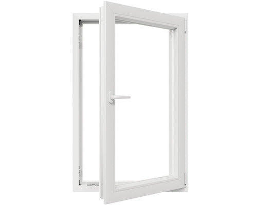 Fereastra PVC Termopan 4 Camere 72x116 cm Alba Dreapta Deschidere Simpla