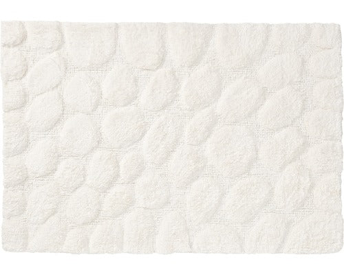 Covoras de baie Pebbles 63x90 cm ivoire
