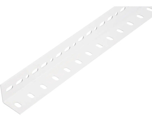 Cornier Metalic Perforat Alberts Conceptor 35x35x1, 5 Mm, Lungime 1m, Alb