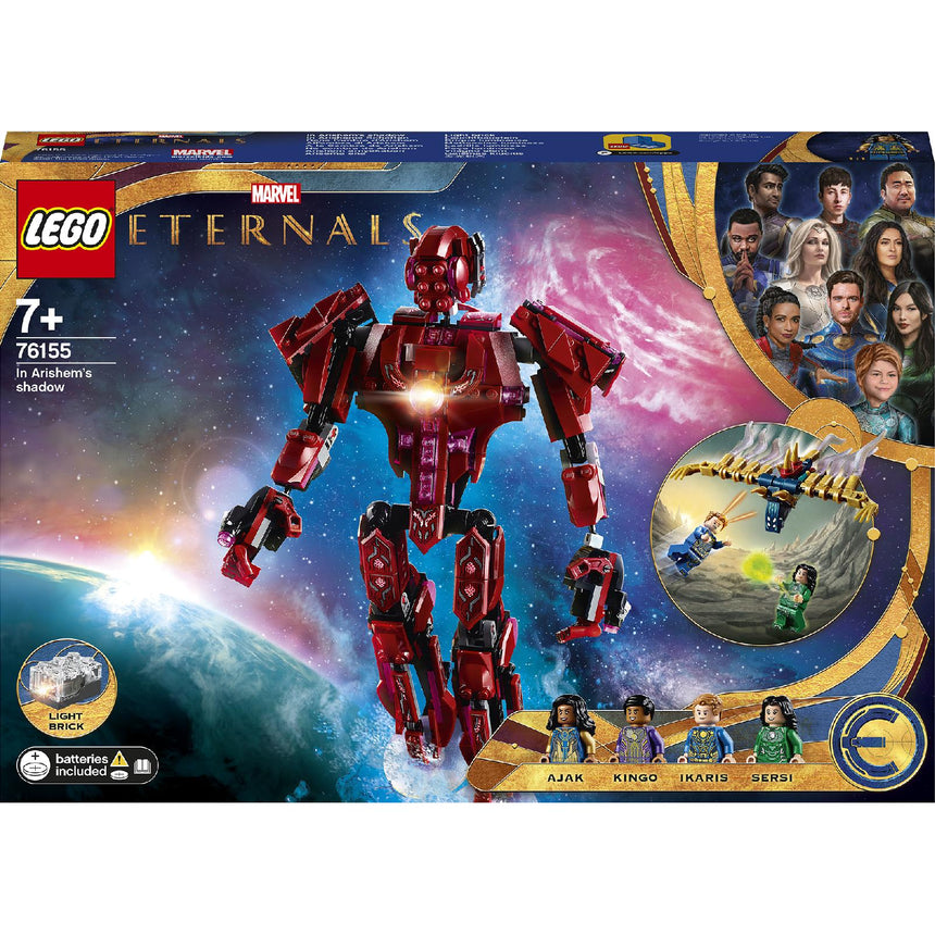 LEGO Super Heroes - Eternii in umbra lui Arishem 76155, 493 piese