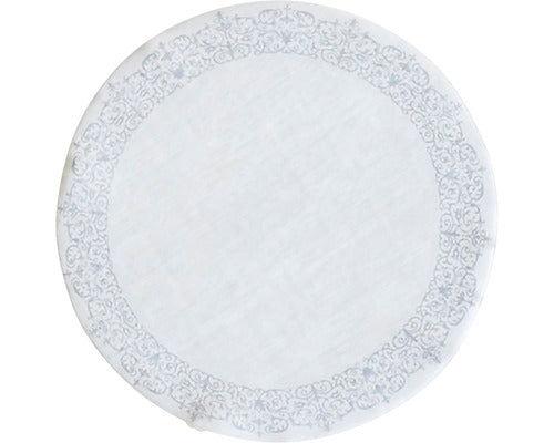 Covor Platinum crem/gri Ø 90 cm