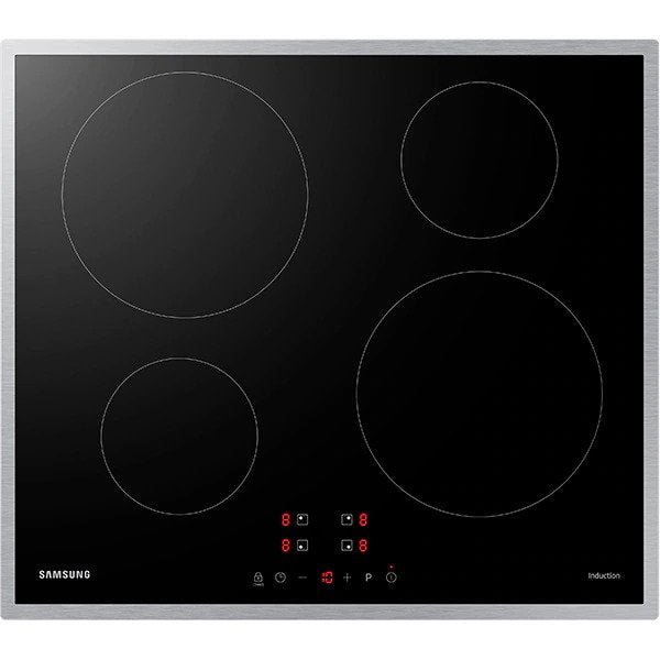Plita incorporabila SAMSUNG NZ64N3NM1BS/UR, Inductie, 4 arzatoare, Negru