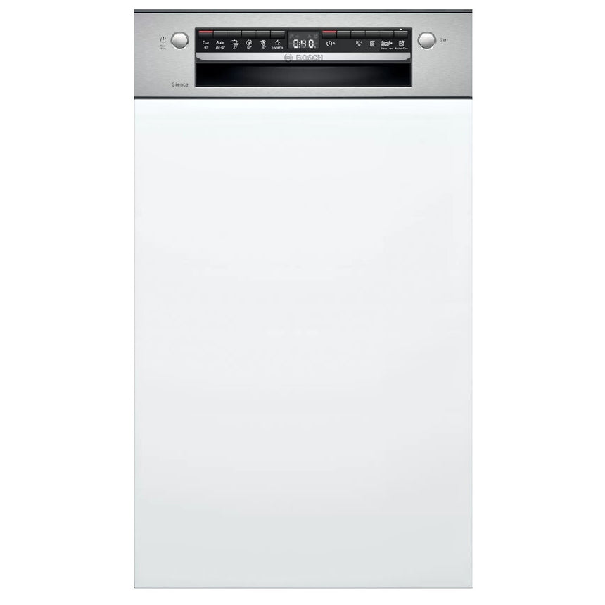 Masina de spalat vase semi-incorporabila Bosch SRI4HKS53E, 9 seturi, 6 programe, Clasa E, ExtraDry, 45 cm