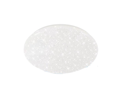 Plafoniera cu LED integrat Cool & Cosy 18W 1600 lumeni, pentru baie IP44, plastic alb