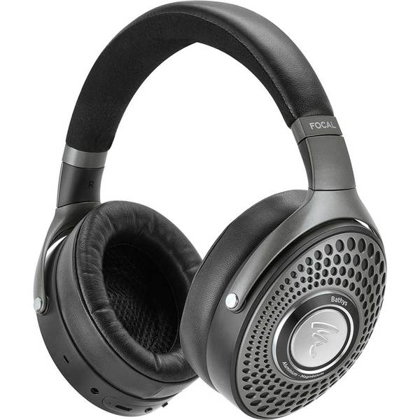 Casti FOCAL Bathys, Bluetooth, Over-Ear, Microfon, Noise Cancelling, Negru-Gri